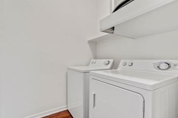 In home full size washer and dryer